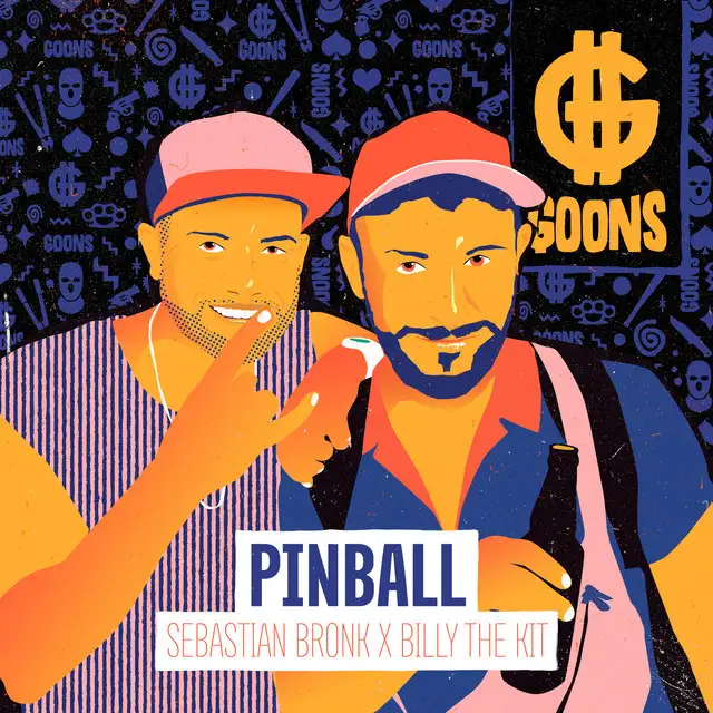 Pinball by Billy The Kit, Sebastian Bronk - Hardstyle cover art