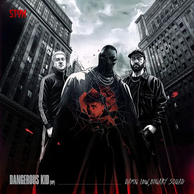 Dangerous Kid (VIP) by Binary Squad, Damn Low, Joseph AD - Hard Techno cover art