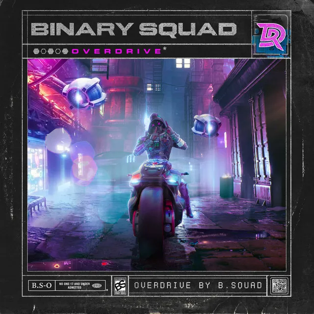 Overdrive by Binary Squad - Hardstyle cover art