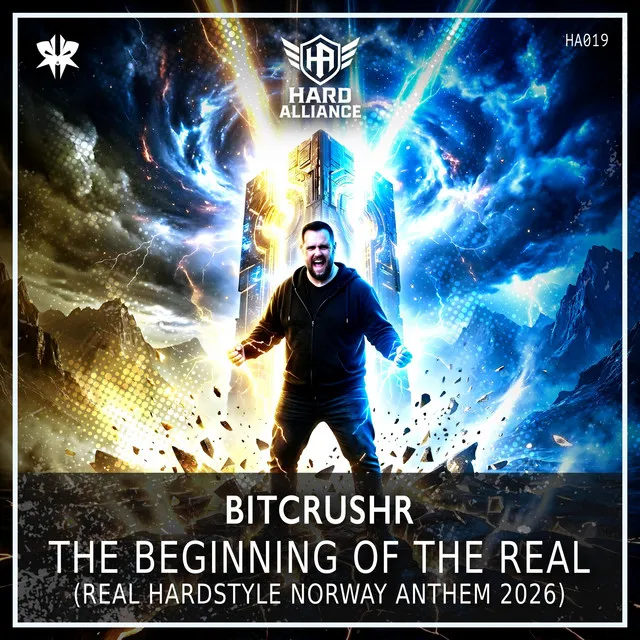 The Beginning of the Real - Real Hardstyle Norway Anthem 2026 by BITCRUSHR - Hardstyle cover art