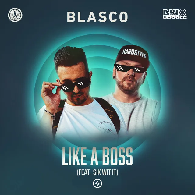 LIKE A BOSS by Blasco, Sik-Wit-It - Hardstyle cover art