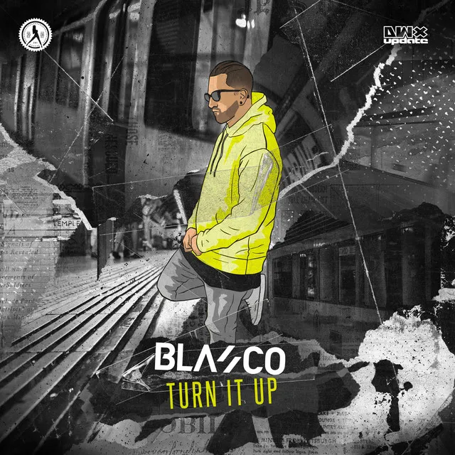 Turn It Up by Blasco - Hardstyle cover art