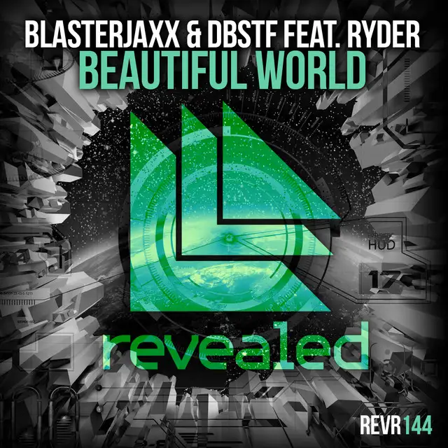 Beautiful World - D-Block & S-te-Fan Remix by Blasterjaxx, D-Block & S-te-Fan, Dbstf, Ella Isaacson, Ryder - Hardstyle cover art