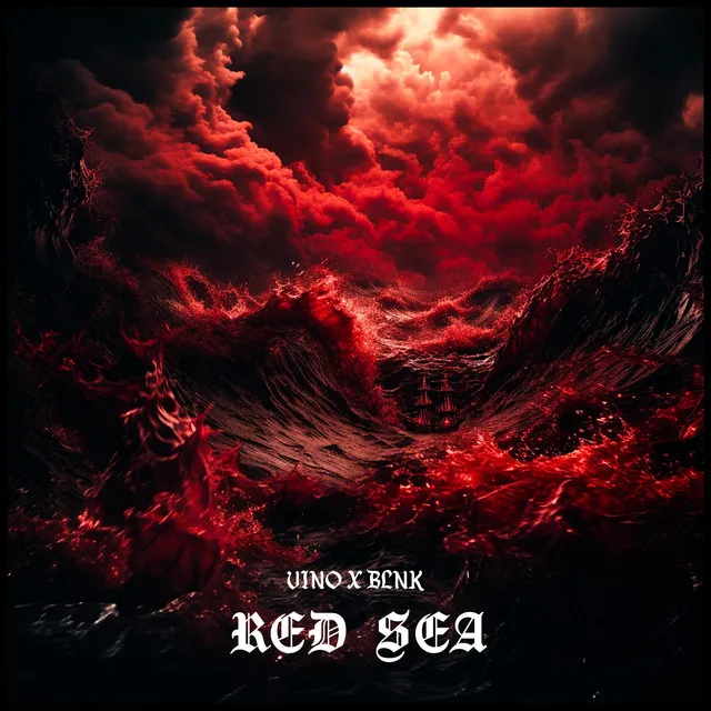 RED SEA by BLNK, VINO - Hard Techno cover art