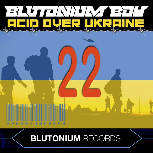 Blutonium Boy-Acid over Ukraine 22 - Vocal Solo Bounced by Blutonium Boy - Hardstyle cover art