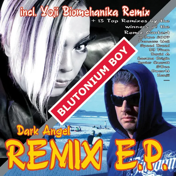 Dark Angel Remix E.P. - Lacuna Origin Remix by Blutonium Boy - Hardstyle cover art