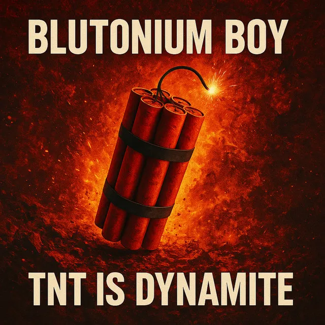 Tnt Is Dynamite - On the 12 Mix by Blutonium Boy - Hardstyle cover art