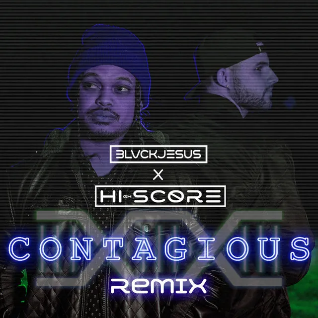 Contagious - blvckjesus Remix by blvckjesus, Highscore - Hardstyle cover art