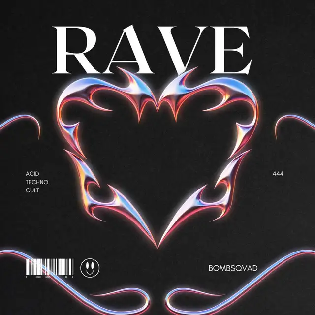 R.A.V.E. by Bombsqvad - Hard Techno cover art