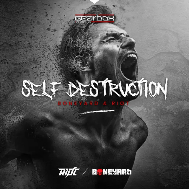 Self Destruction by Boneyard, RIØT - Hardcore cover art