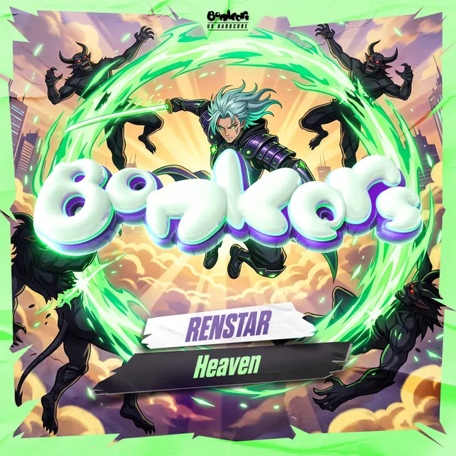 Heaven by Bonkers, Renstar - Happy Hardcore cover art