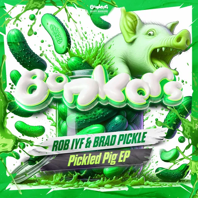 Test of Time by Bonkers, Rob IYF, Brad Pickle - Happy Hardcore cover art