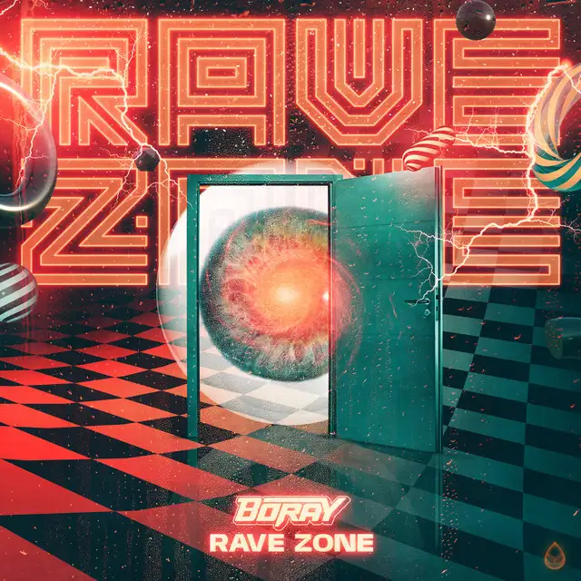 Rave Zone by Boray - Hardstyle cover art