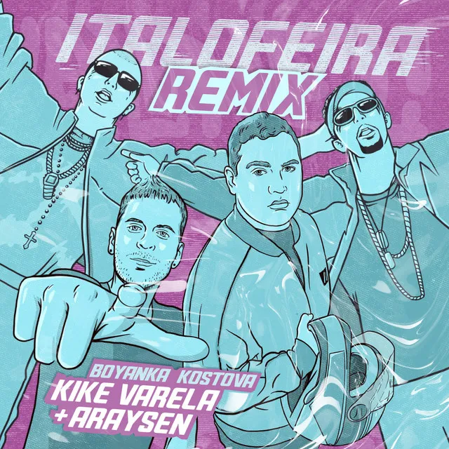 Italofeira - Remix by Boyanka Kostova, Kike Varela, Araysen - Hardstyle cover art