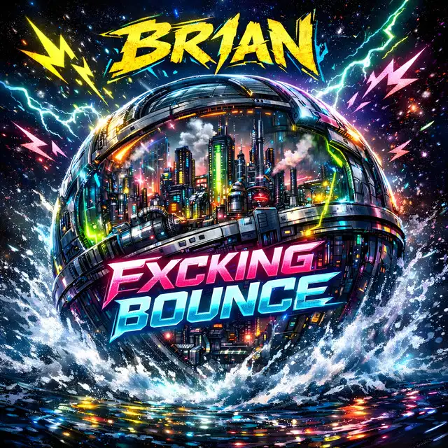 FXCKING BOUNCE by BR1AN - Hard Techno cover art