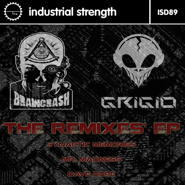 Aggression - Dave Dope Rmx by Braincrash, Grigio - Doomcore cover art