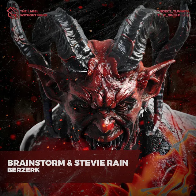 Berzerk by Brainstorm, Stevie Rain - Hardstyle cover art
