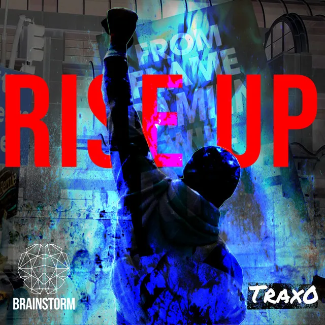 Rise Up - Radio Edit by Brainstorm, TRAX0 - Hardstyle cover art