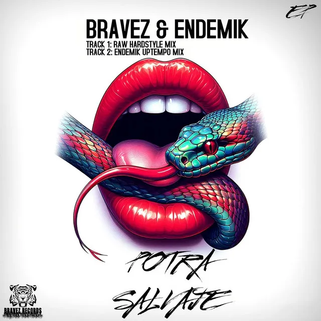 Potra Salvaje - Raw Hardstyle Mix by Bravez, Endemik - Hardstyle cover art