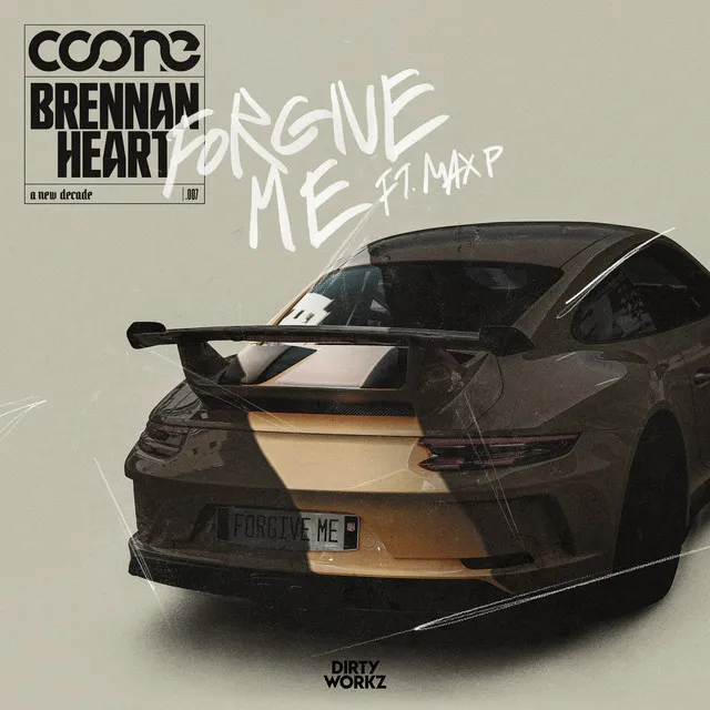 Forgive Me by Brennan Heart, Coone, Max P - Hardstyle cover art