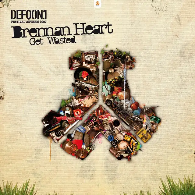 Get Wasted (Defqon.1 Anthem 2007) - Brennan Heart vs JDX Mix by Brennan Heart - Hardstyle cover art