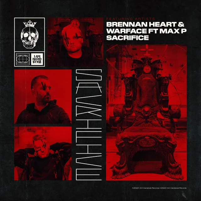 Sacrifice by Brennan Heart, Warface, Max P - Rawstyle cover art