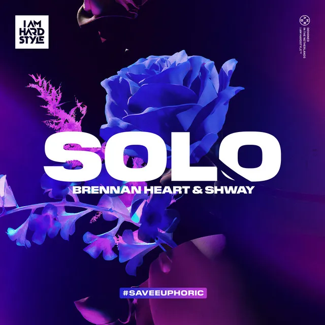 Solo by Brennan Heart, SHWAY - Hardstyle cover art