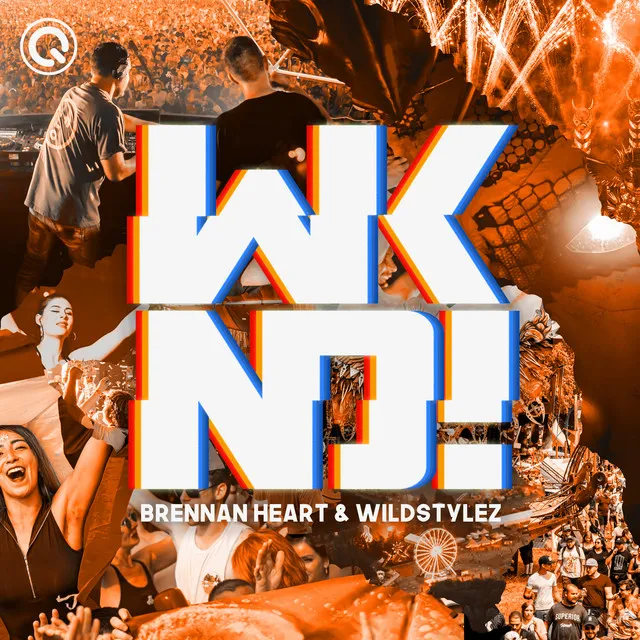 WKND! by Brennan Heart, Wildstylez - Hardstyle cover art
