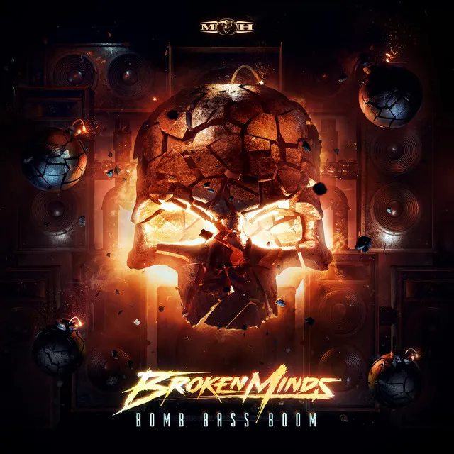 Bomb Bass Boom by Broken Minds - Hardcore cover art