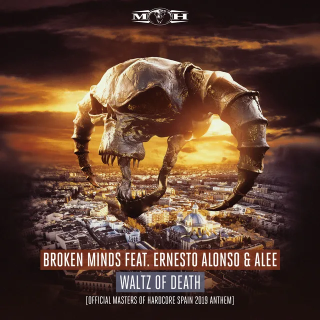 Waltz Of Death (Official Masters of Hardcore Spain 2019 Anthem) by Broken Minds, Alee, Ernesto Alonso - Doomcore cover art
