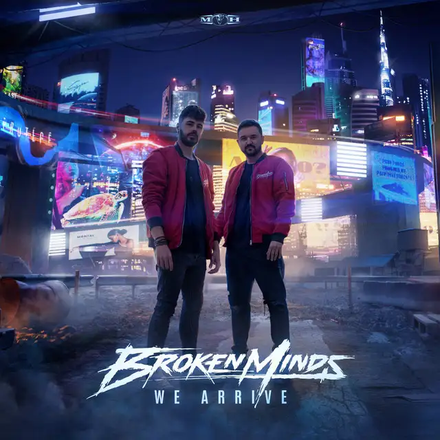 We Arrive by Broken Minds - Hardcore cover art