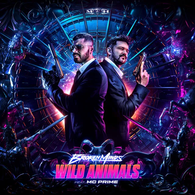 Wild Animals by Broken Minds, MC Prime - Hardcore cover art