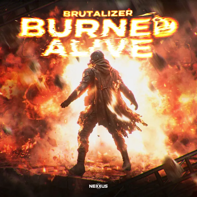 Burned Alive by Brutalizer - Hardstyle cover art