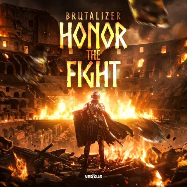 Honor The Fight by Brutalizer - Hardstyle cover art