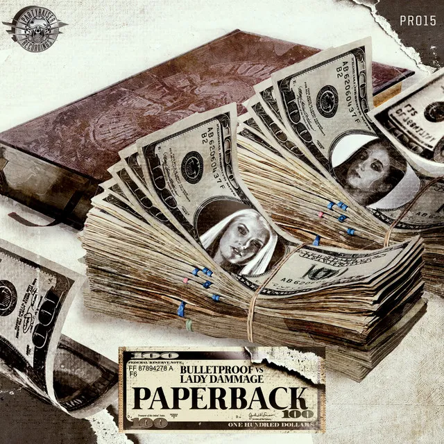 Paperback by Bulletproof, Lady Dammage - Hardcore cover art