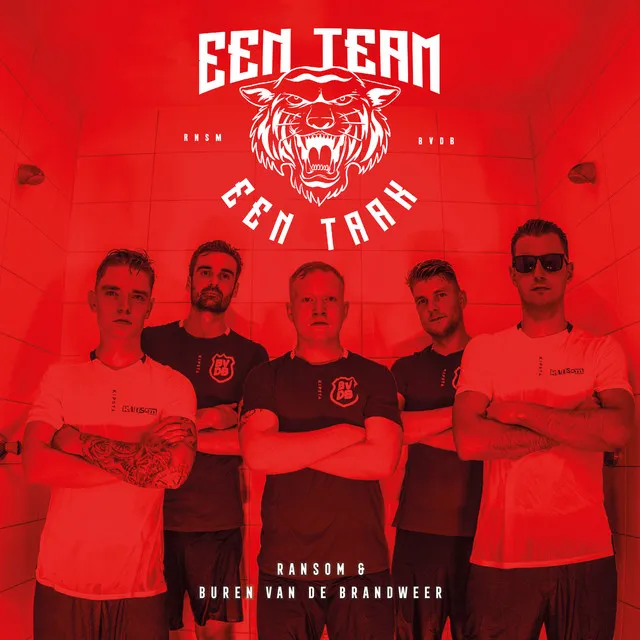 Één Team Één Taak by Buren Van De Brandweer, Ransom - Hardstyle cover art