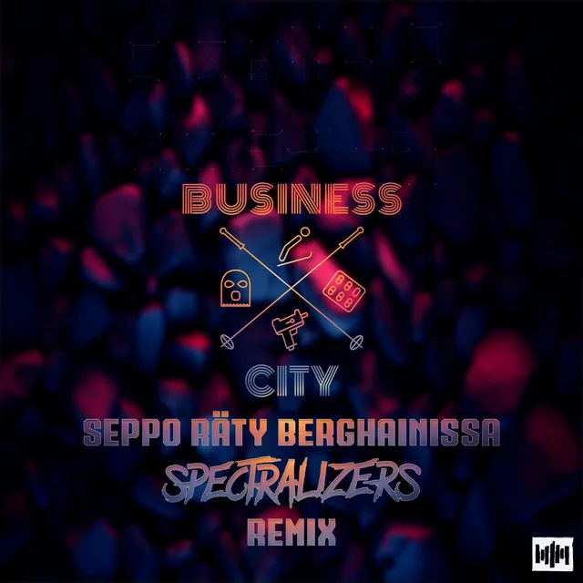 Seppo Räty Berghainissa - Spectralizers Remix by Business City, Spectralizers - Frenchcore cover art