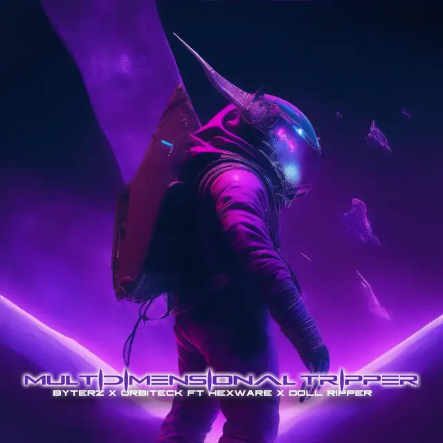 Multidimensional Tripper by Byterz, Hexware, Orbiteck, Doll Ripper - Hardstyle cover art