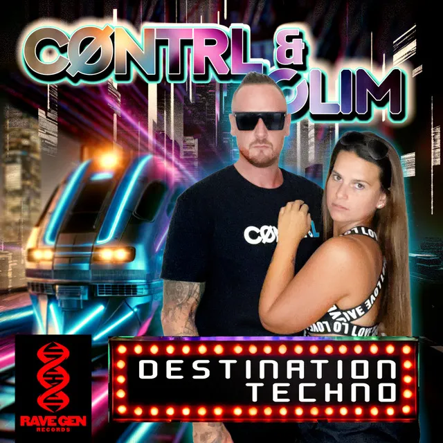 Destination Techno by Cøntrl, Olim - Hard Techno cover art