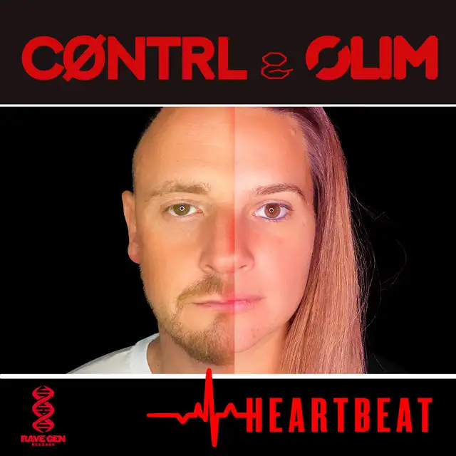 Heartbeat by Cøntrl, Olim - Hard Techno cover art