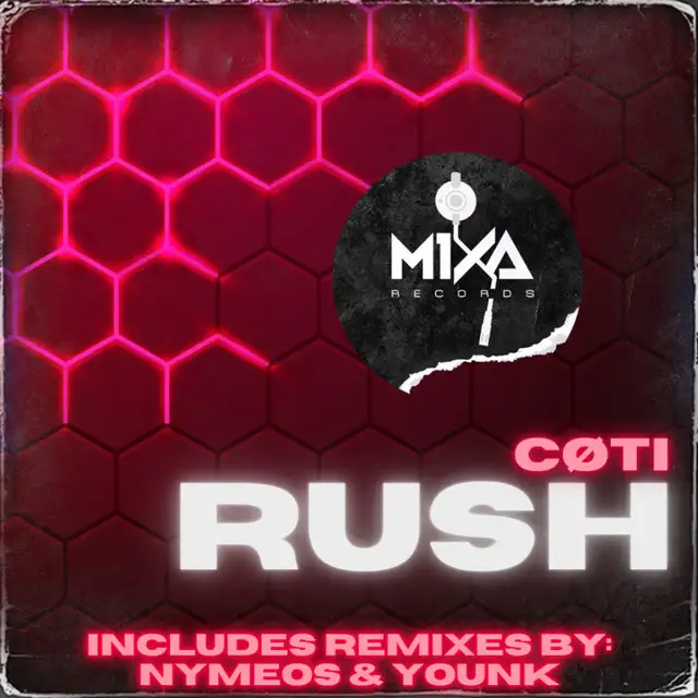 Rush by cøti, Nymeos - Hardstyle cover art