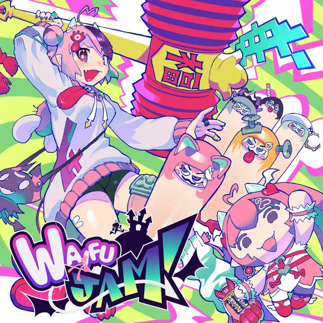 Waifu Jam - Short Version by Camellia, Ironmouse - Happy Hardcore cover art
