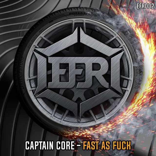 Fast As Fuck by Captain Core - Frenchcore cover art