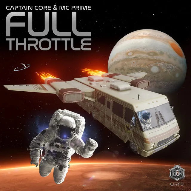 Full Throttle by Captain Core, MC Prime - Frenchcore cover art