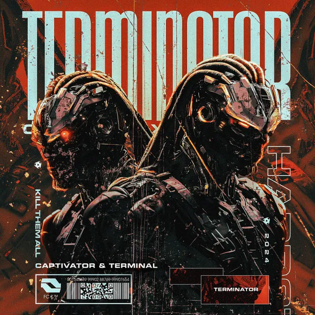 Terminator by Captivator, Terminal - Hardstyle cover art