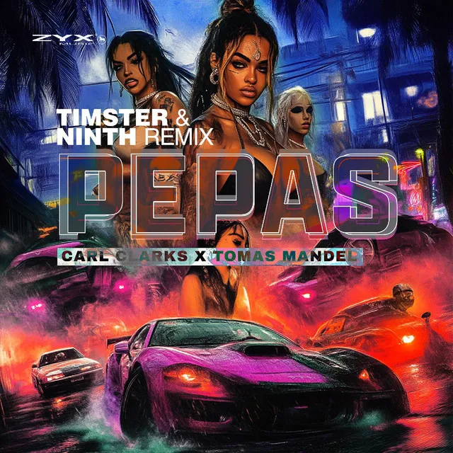 Pepas (Timster & Ninth Remix) by Carl Clarks, Timster, Ninth, Tomas Mandel - Hardstyle cover art