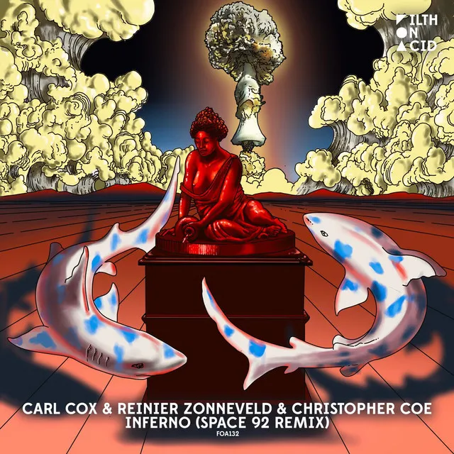 Inferno (Space 92 Remix) by Carl Cox, Reinier Zonneveld, Christopher Coe - Hard Techno cover art