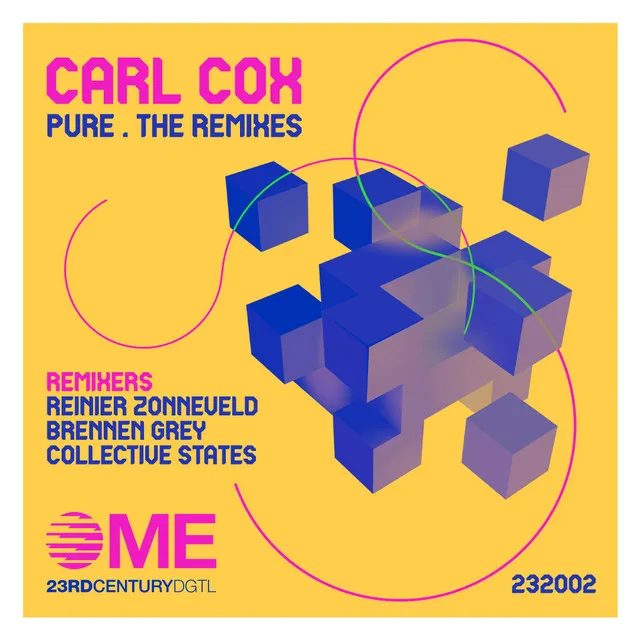 PURE (Reinier Zonneveld Remix) by Carl Cox, Reinier Zonneveld - Hard Techno cover art