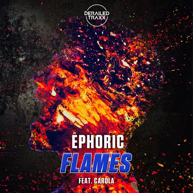Flames - Extended Mix by Carola, Ephoric - Hardstyle cover art
