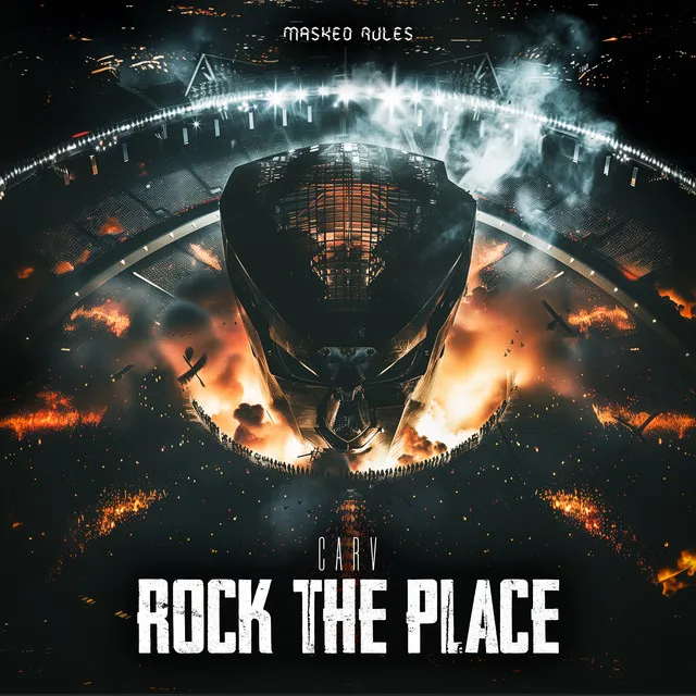 Rock the Place by CARV - Hard Techno cover art